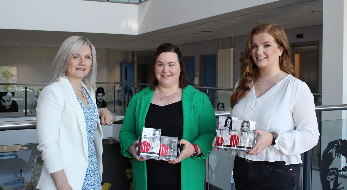 Heather McKee, Director of Strategic Planning, Quality and Support, Catherine Shipman, Student Engagement Manager and Anna Leahy, Student Engagement Officer.